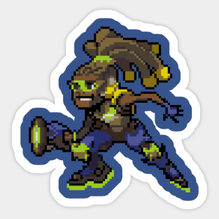 Overwatch - 16-Bit Lucio Sticker